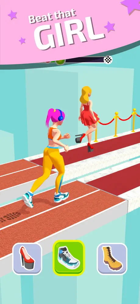 Shoe Race screenshot