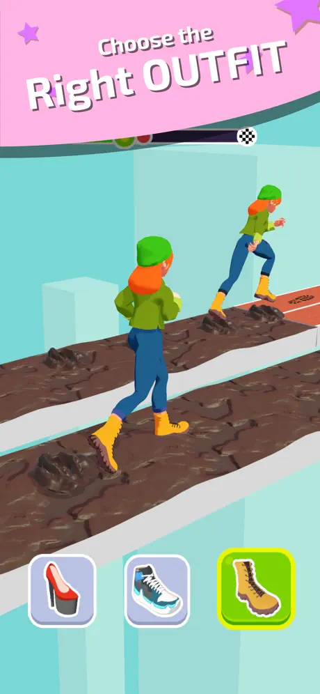 Shoe Race screenshot